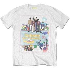 T-shirt The Beatles Yellow Submarine Vintage Movie Poster White L T-shirt