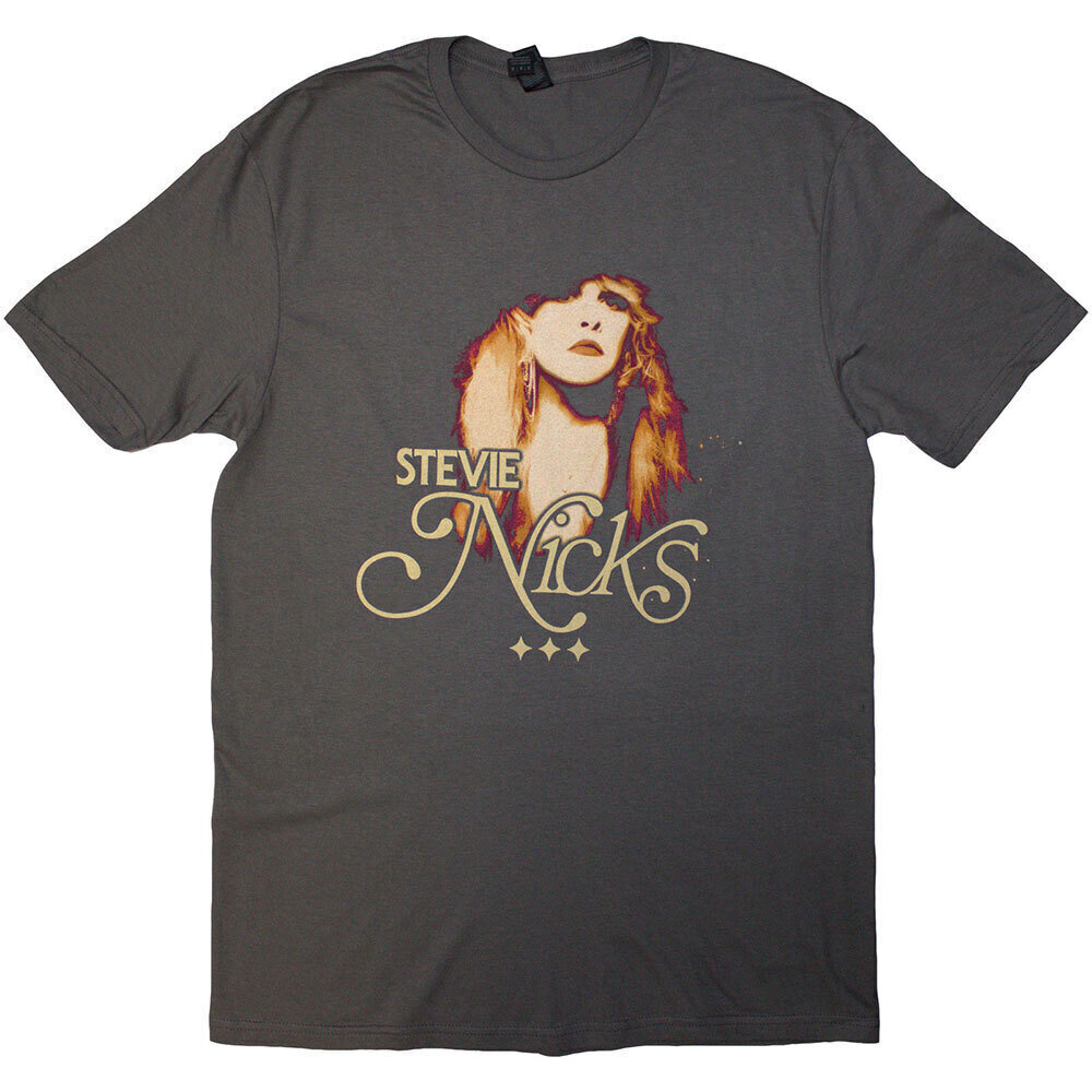 T-shirt Stevie Nicks Tour '24 Vintage Photo (Back Print & Ex-Tour) Charcoal Grey XL T-shirt