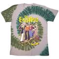 The Beatles Yellow Submarine Band In Line (Wash Collection) White XL T-Shirt