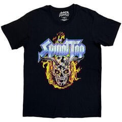 T-Shirt Spinal Tap Flame Skull Black 2XL T-Shirt