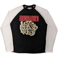 Soundgarden Tour 2017 (Back Print) Raglan Black & White M T-särk