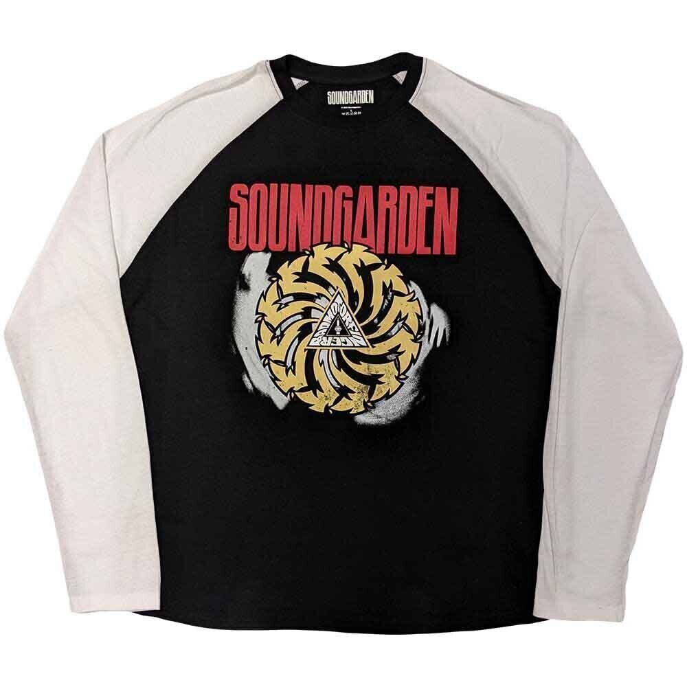 T-Shirt Soundgarden Tour 2017 (Back Print) Raglan Black & White 2XL T-Shirt