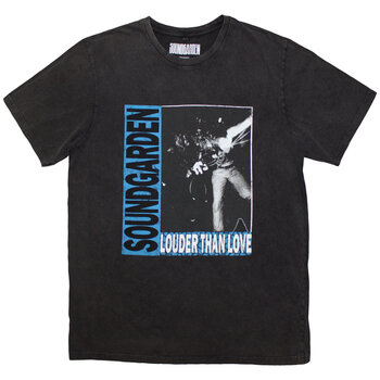 T-shirt Soundgarden Louder Than Love (Stone Wash) Charcoal Grey XL T-shirt - 1