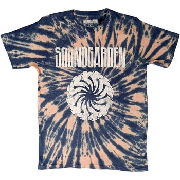 T-Shirt Soundgarden Logo Swirl (Wash Collection) Blue 2XL T-Shirt - 1