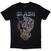 T-Shirt Slash Skull Guitar Snake Black 2XL T-Shirt