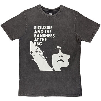 Tričko Siouxsie & The Banshees At The Bbc (Stone Wash) Charcoal Grey 2XL Tričko - 1