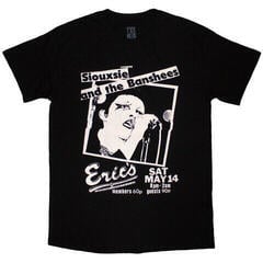T-shirt Siouxsie & The Banshees Eric's Black M T-shirt