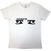 T-shirt Siouxsie & The Banshees Through The Looking Glass White L T-shirt