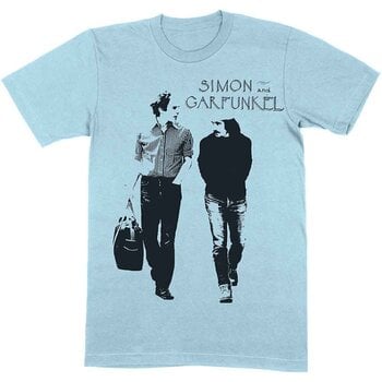 Shirt Simon & Garfunkel Walking Light Blue XL Shirt - 1