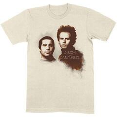 T-Shirt Simon & Garfunkel Faces Natural XL T-Shirt