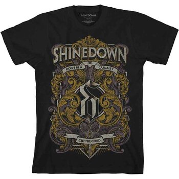 T-Shirt Shinedown Ornamental Scissors Black L T-Shirt - 1