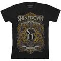 Shinedown Ornamental Scissors Black XL T-särk