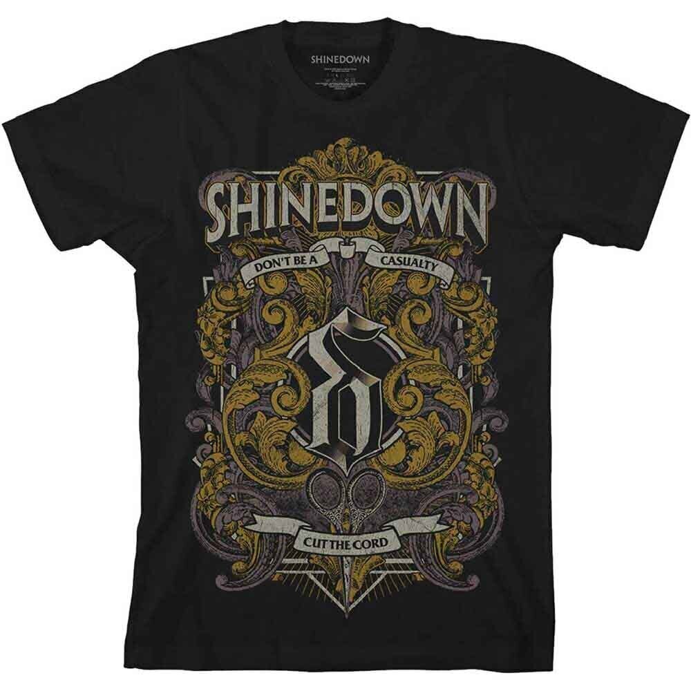 T-särk Shinedown Ornamental Scissors Black 2XL T-särk