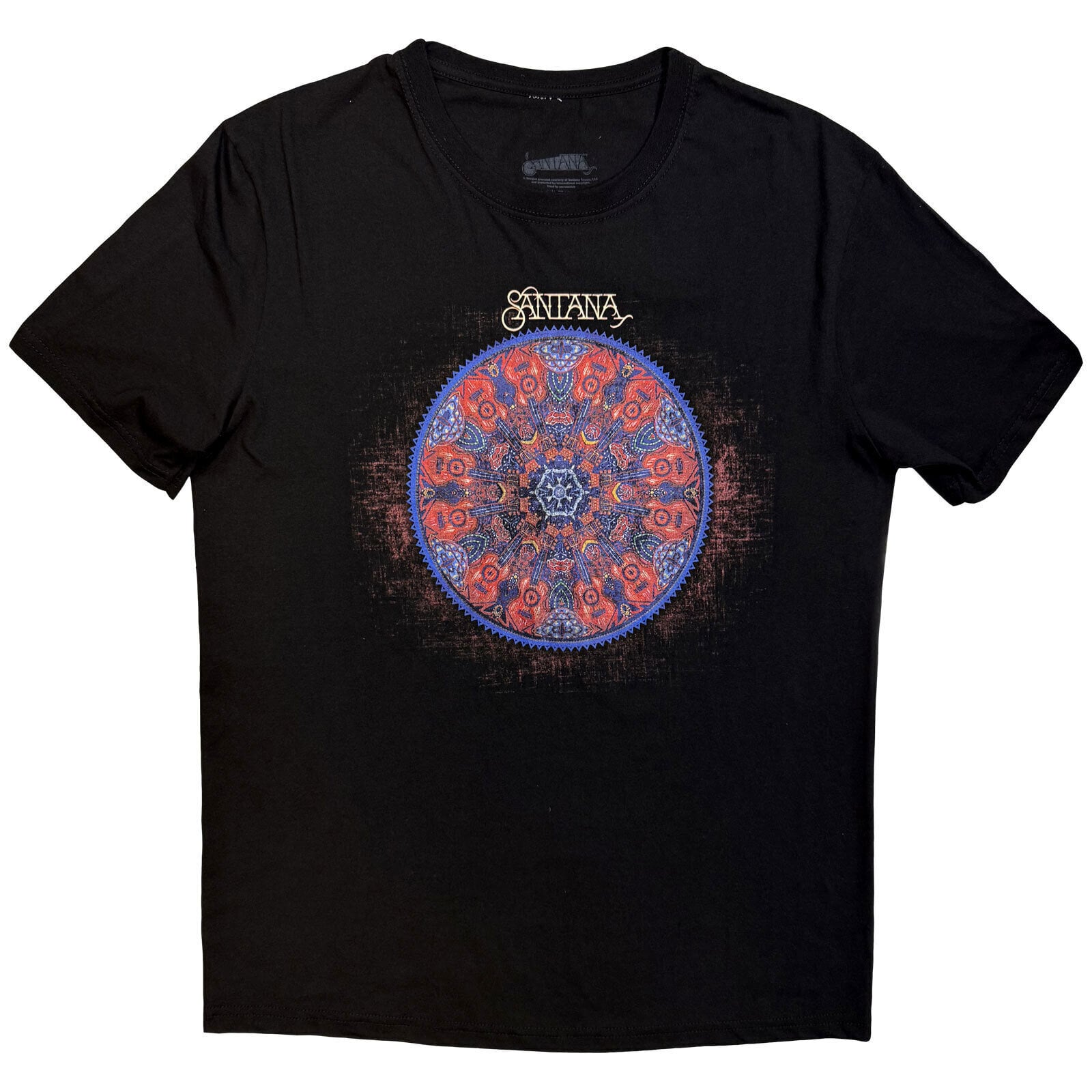 T-Shirt Santana Madala 2 Black 2XL T-Shirt