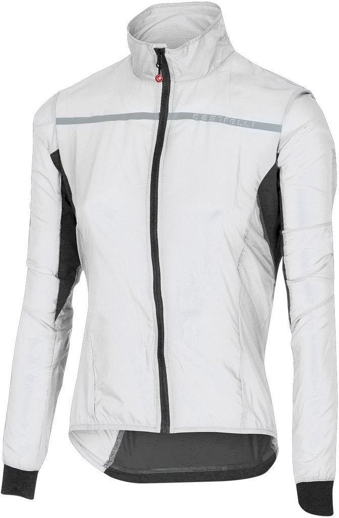 Biciklistička jakna, prsluk Castelli Superleggera ženska jakna White L