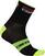 Чорапи за колоездене Castelli Rosso Corsa 13 чорапи Black/Fluo Yellow L/XL