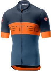Castelli 19015 Prologo VI. Dark Steel Blue/Orange/Steel Blue