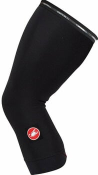 Cycling Knee Sleeves Castelli Thermoflex Knee Warmers Black M - 1