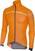 Biciklistička jakna, prsluk Castelli Superleggera muška jakna Orange 3XL