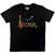 T-Shirt Santana Guitar & Birds Black 2XL T-Shirt