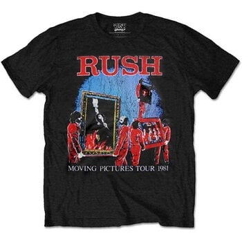 T-shirt Rush Moving Pictures Tour Black XL T-shirt - 1