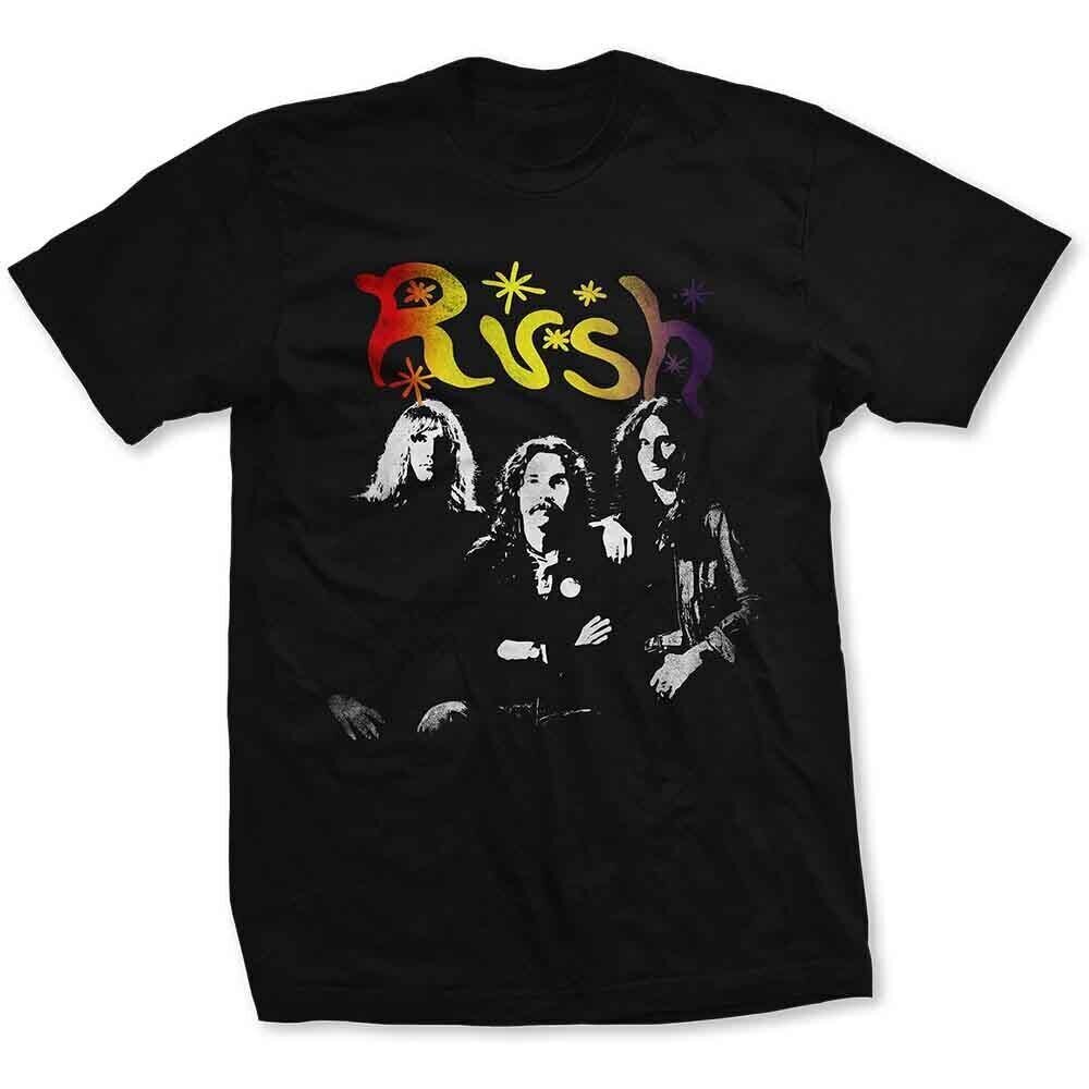 T-shirt Rush Photo Stars Black XL T-shirt