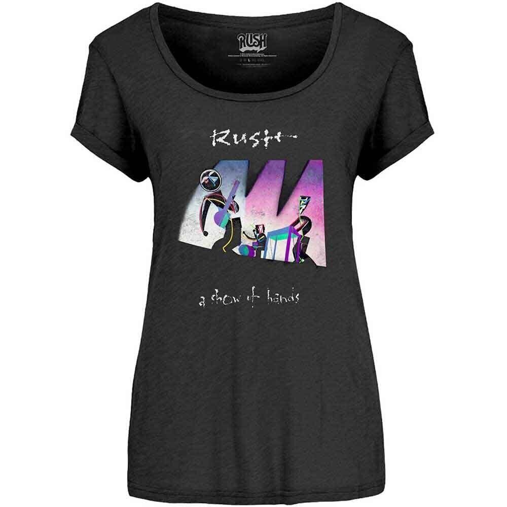 T-Shirt Rush Show of Hands Black M Damen T-Shirt
