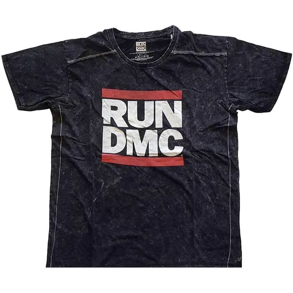 T-särk Run DMC Logo (Wash Collection) Black S T-särk
