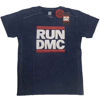 T-särk Run DMC Logo (Wash Collection) Navy Blue S T-särk - 1