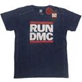 Run DMC Logo (Wash Collection) Navy Blue L Košulja