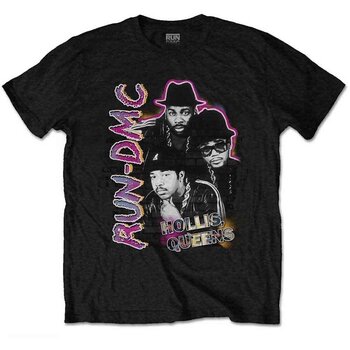 Skjorte Run DMC Hollis Queens Homage Black 2XL Skjorte - 1