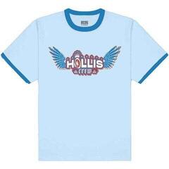 T-shirt Run DMC Hollis Crew Ringer Sky Blue & Royal Blue XL T-shirt