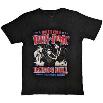 T-Shirt Run DMC Raising Hell Americana Black L T-Shirt - 1