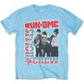 Run DMC Hollis Crew Sky Blue L T-Shirt