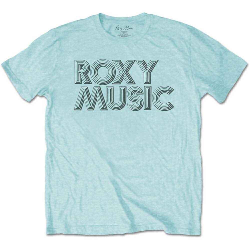 Camiseta de manga corta Roxy Music Disco Logo Sky Blue XS Camiseta de manga corta