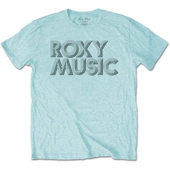 Camiseta de manga corta Roxy Music Disco Logo Sky Blue XS Camiseta de manga corta - 1