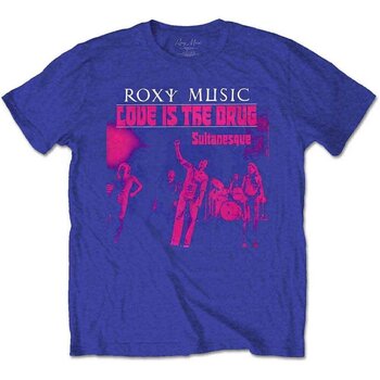 T-särk Roxy Music Love Is The Drug Royal Blue S T-särk - 1