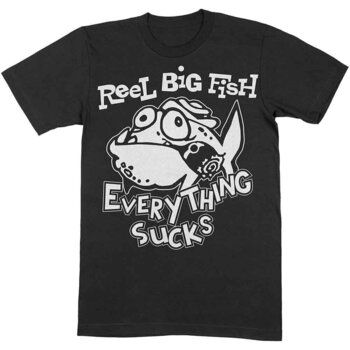 T-shirt Reel Big Fish Silly Fish Black XL T-shirt - 1