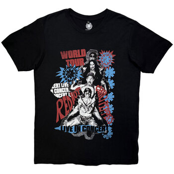 Camiseta de manga corta Red Hot Chili Peppers Blood Sugar Sex Magik Tracklist (Back Print) Carbon Black S Camiseta de manga corta - 1