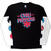 Camiseta de manga corta Red Hot Chili Peppers Shock Logo (Sleeve Print) Black & White S Camiseta de manga corta
