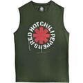 Red Hot Chili Peppers Stencil Green M Skjorte