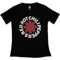 Red Hot Chili Peppers Classic Asterisk Black L Femme T-shirt