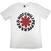 T-shirt Red Hot Chili Peppers Classic Asterisk White M Feminino T-shirt