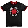 Red Hot Chili Peppers Classic Asterisk Ringer Black XL T-Shirt
