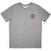 Camiseta de manga corta Red Hot Chili Peppers Mini Classic Asterisk Grey S Camiseta de manga corta
