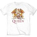 Queen Classic Crest White XL Shirt