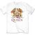 Tricou Queen Classic Crest White 5XL Tricou