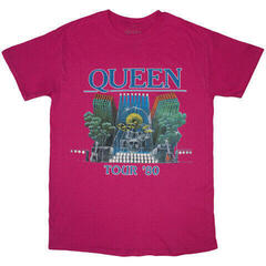 T-Shirt Queen Tour '80 Pink XL T-Shirt