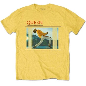 Maglietta Queen Break Free Yellow 2XL Maglietta - 1