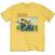 Maglietta Queen Break Free Yellow 2XL Maglietta
